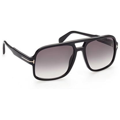 Front view of Tom Ford Fashion Men's Sunglasses FT0884-01B60