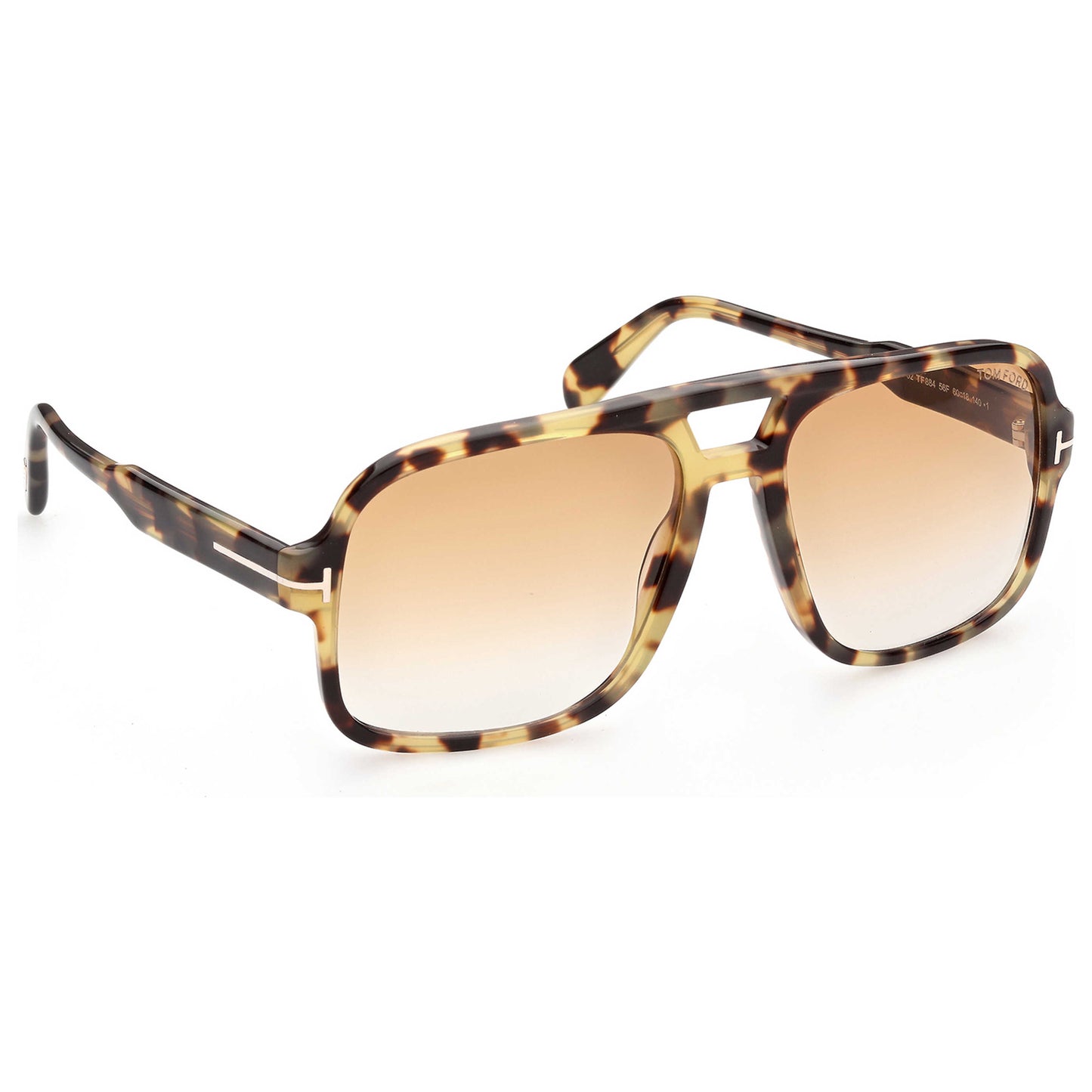 Front view of Tom Ford Fashion Men's Sunglasses FT0884-56F-60