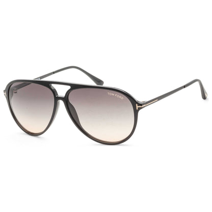 Front view of Tom Ford Samson Men's Sunglasses FT0909-01B-62