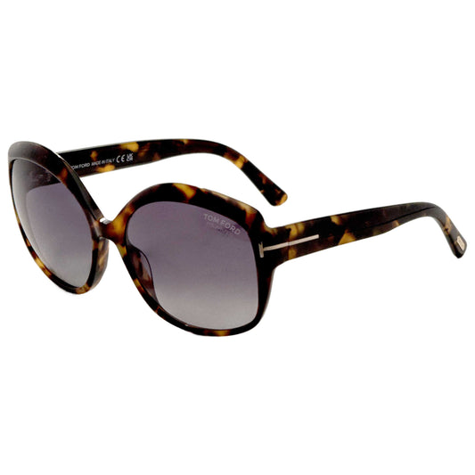 Front view of Tom Ford Chiara Women's Sunglasses FT0919-55D-60