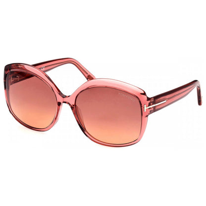 Front view of Tom Ford Chiara Women's Sunglasses FT0919-72T-60