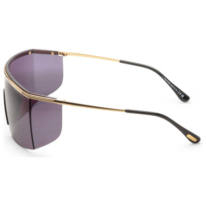 Left view of Tom Ford Pavlos Men's Sunglasses FT0980-30A-00
