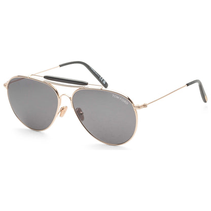 Front view of Tom Ford Raphael Men's Sunglasses FT0995-28A-59