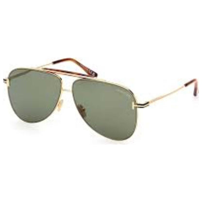 Front view of Tom Ford Brady Men's Sunglasses FT1018-30N-60