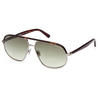 Front view of Tom Ford Maxwell Men's Sunglasses FT1019-14P-59