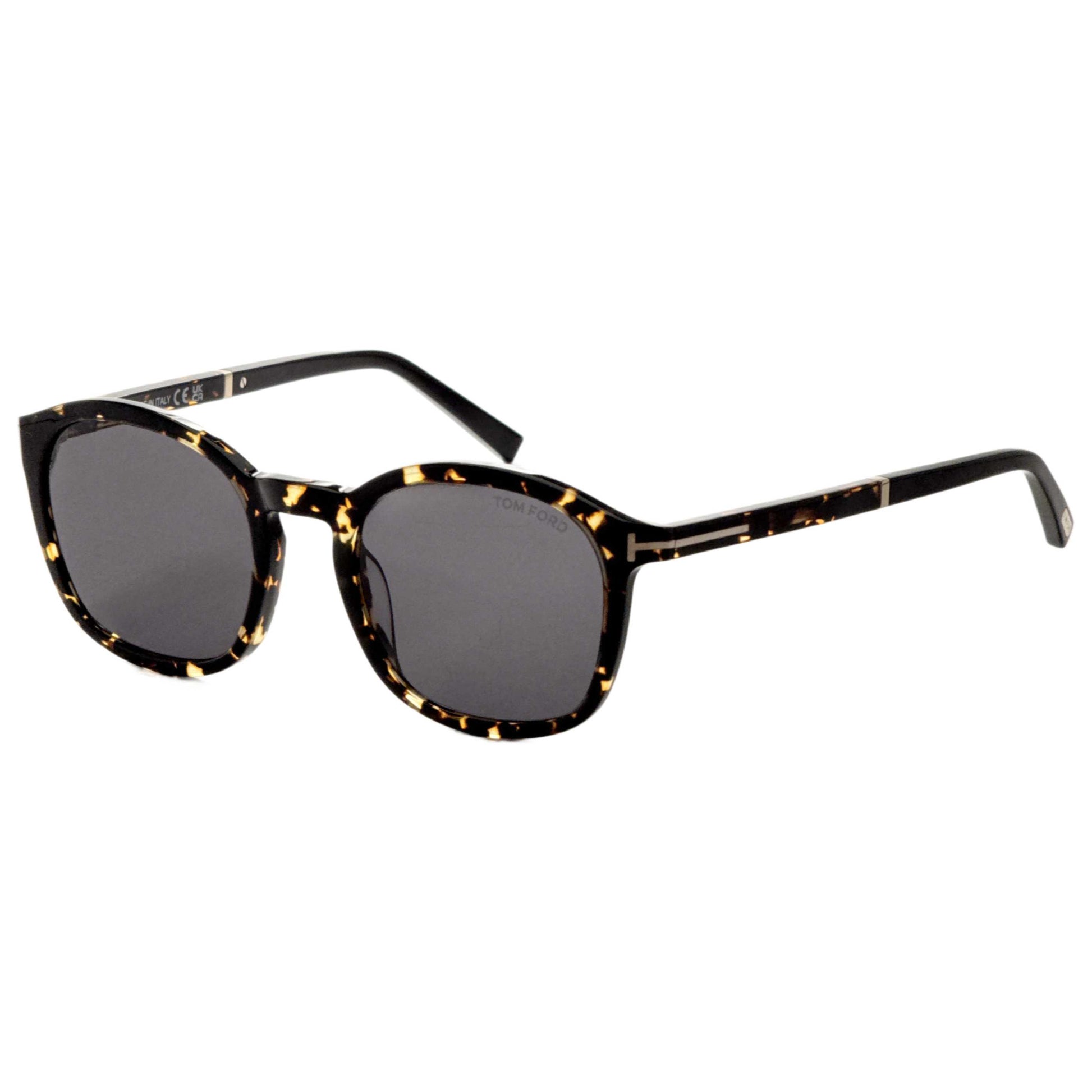 Front view of Tom Ford Jayson Men's Sunglasses FT1020-52A-52