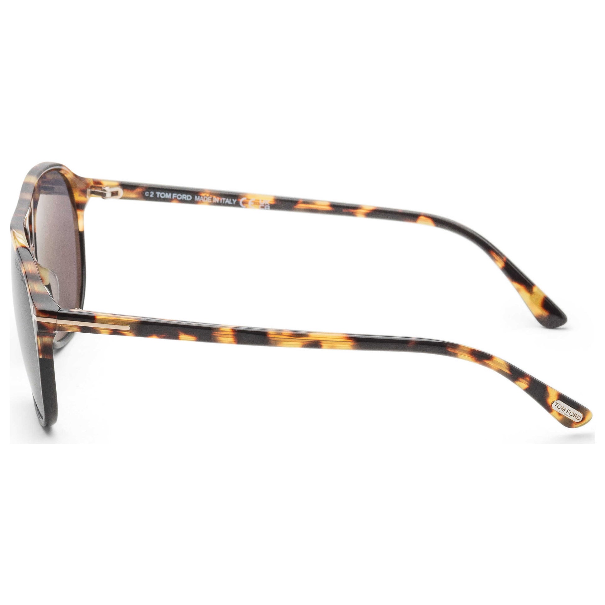 Left view of Tom Ford Bruce Men's Sunglasses FT1026-05A-61