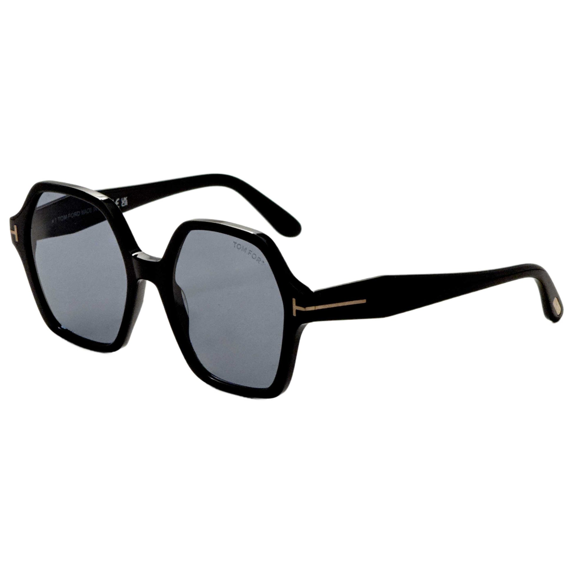 Front view of Tom Ford Romy Women's Sunglasses FT1032-01A-56