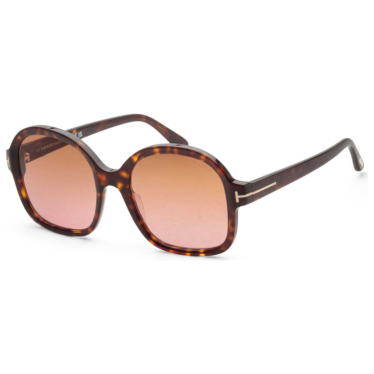 Front view of Tom Ford Hanley Women's Sunglasses FT1034-52F-57