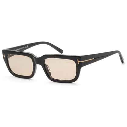 Front view of Tom Ford Ezra Unisex Sunglasses FT1075-01E-54