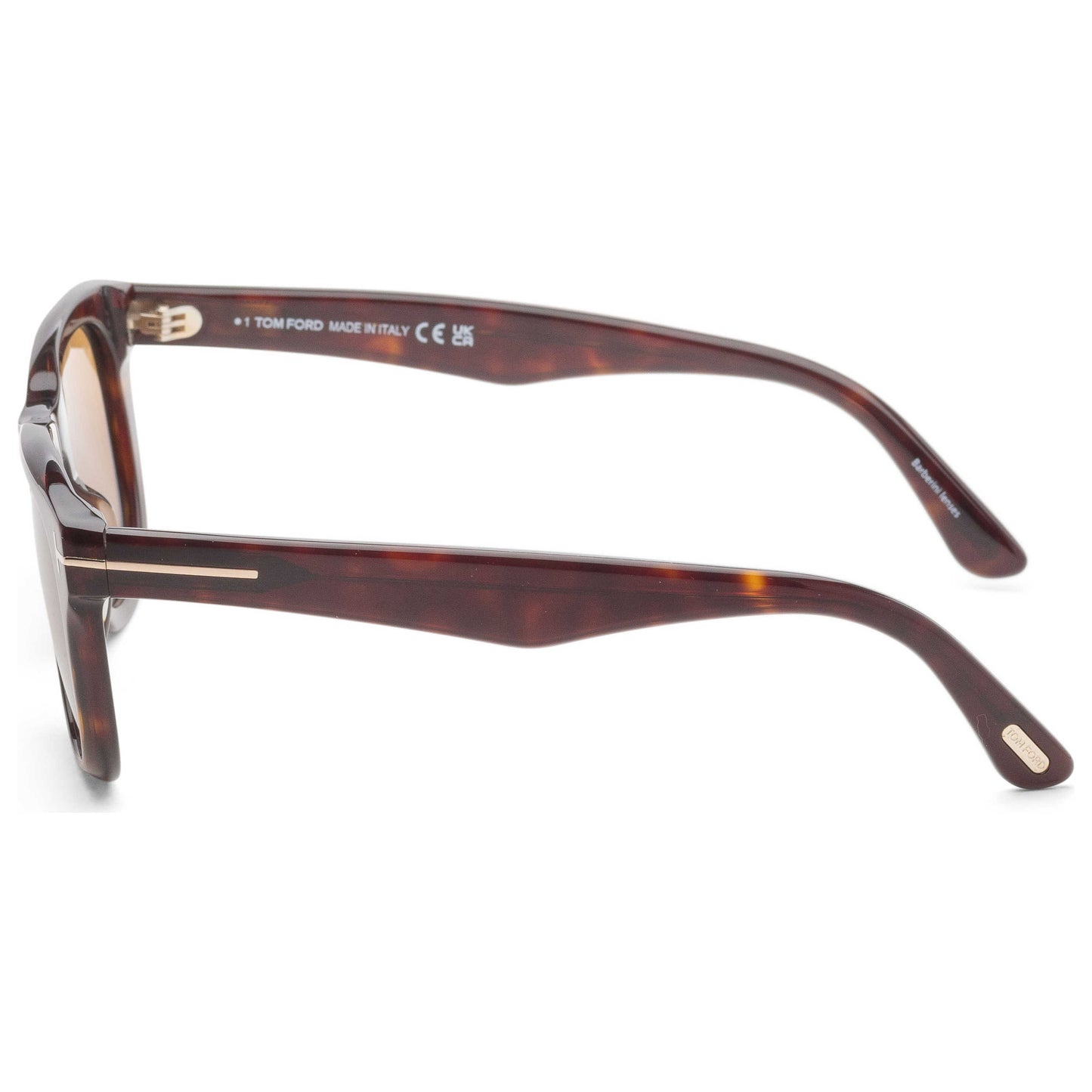 Left view of Tom Ford Kendel Men's Sunglasses FT1076-52E-54