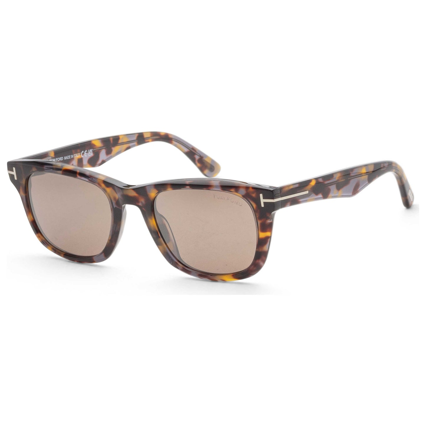 Front view of Tom Ford Kendel Men's Sunglasses FT1076-55L-54
