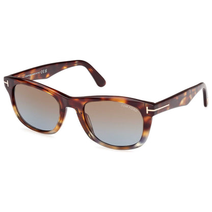 Front view of Tom Ford Kendel Men's Sunglasses FT1076-56B-54