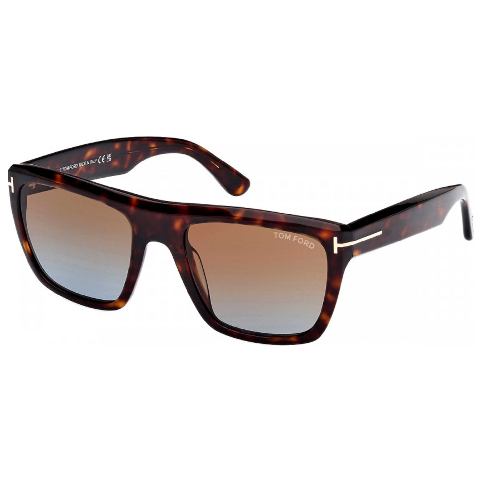 Front view of Tom Ford Alberto Men's Sunglasses FT1077-52F-55