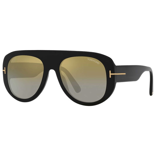 Front view of Tom Ford Cecil Men's Sunglasses FT1078-01G-55