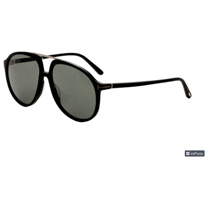 Front view of Tom Ford Archie Men's Sunglasses FT1079-02N-58