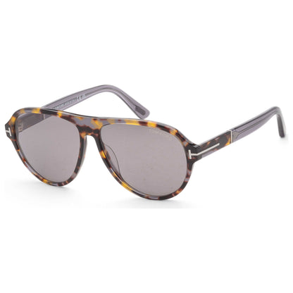 Front view of Tom Ford Quincy Men's Sunglasses FT1080-55C-59