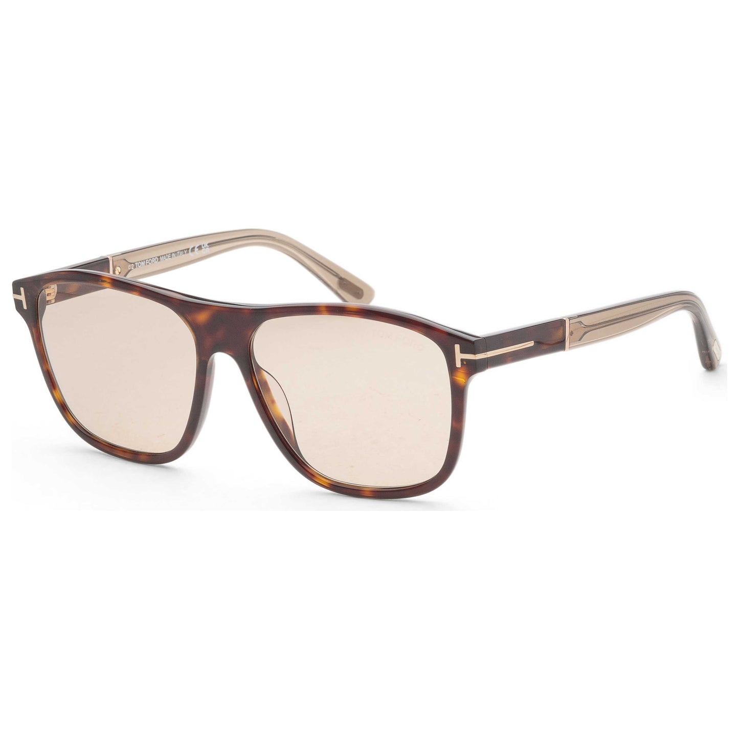 Front view of Tom Ford Frances Men's Sunglasses FT1081-52E-58