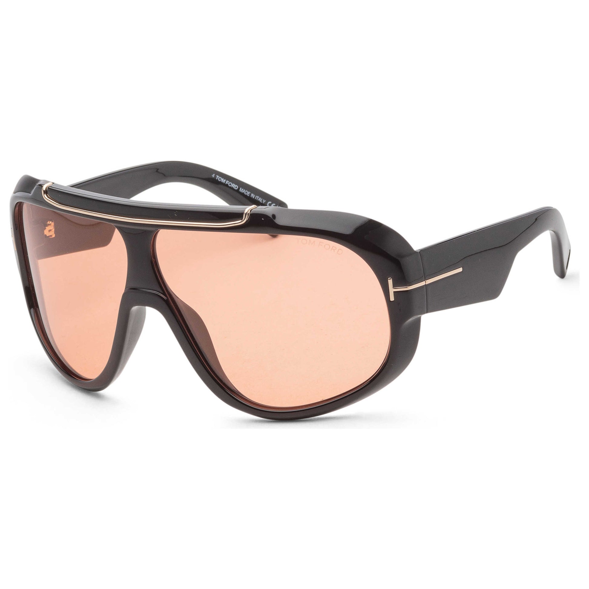 Front view of Tom Ford Rellen Unisex Sunglasses FT1093-01E-71