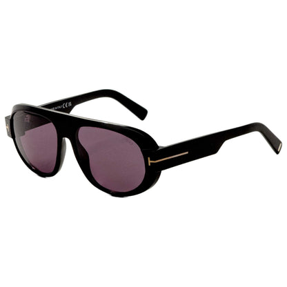 Front view of Tom Ford Blake Men's Sunglasses FT1102-01A-59
