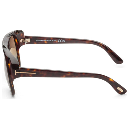 Left view of Tom Ford Jayden Men's Sunglasses FT1103-52F-61