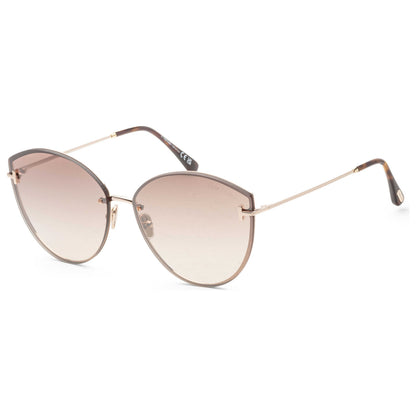 Front view of Tom Ford Evangeline Women's Sunglasses FT1106-28G-63