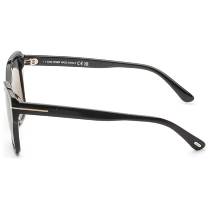 Left view of Tom Ford Elsa Women's Sunglasses FT1108-01D-55