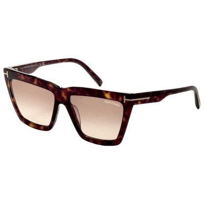 Front view of Tom Ford Eden Women's Sunglasses FT1110-52F-56