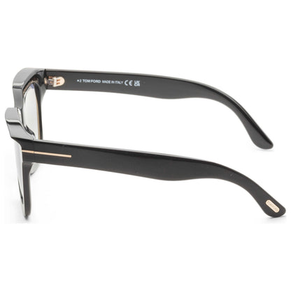 Left view of Tom Ford Leigh Women's Sunglasses FT1115-01B-52