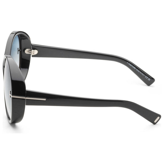 Left view of Tom Ford Edie Women's Sunglasses FT1116-01X-64