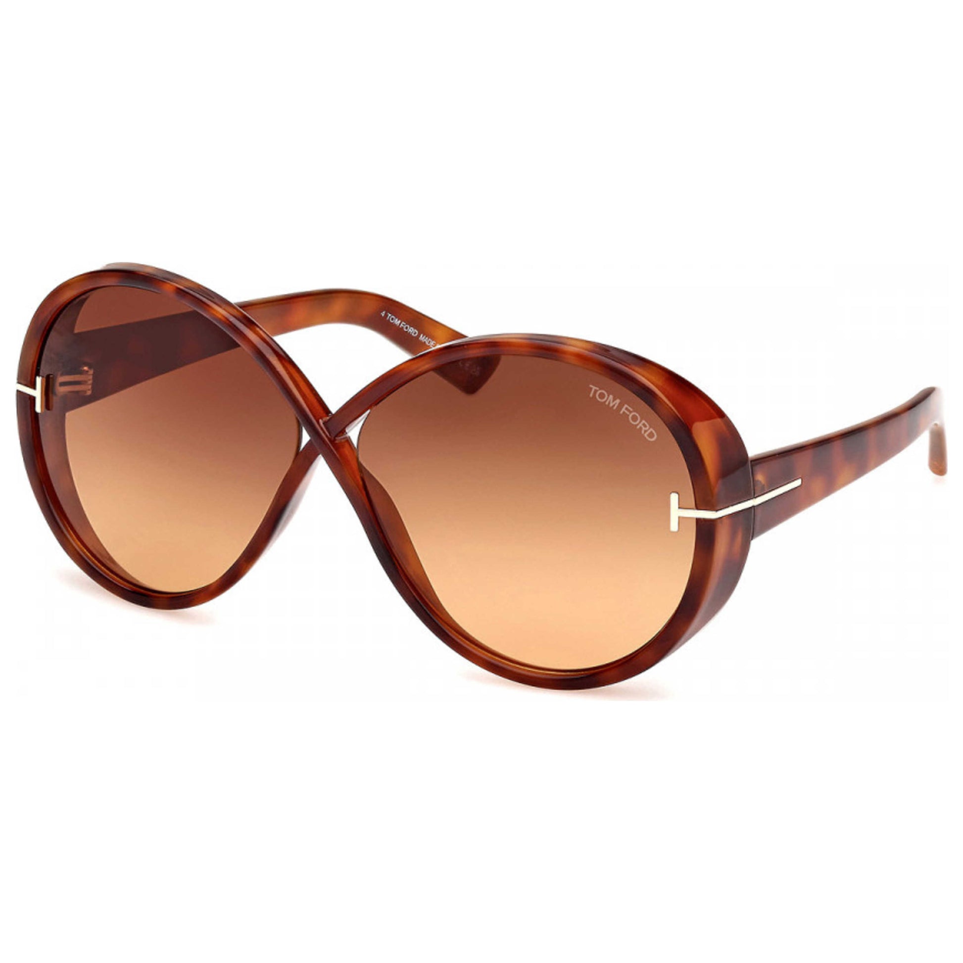 Front view of Tom Ford Edie Women's Sunglasses FT1116-53F-64