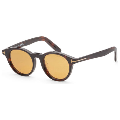 Front view of Tom Ford Classic Men's Sunglasses FT1123-D-52E-49
