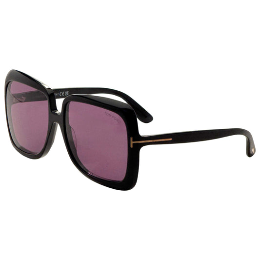 Front view of Tom Ford Lorelai Women's Sunglasses FT1156-01A-59