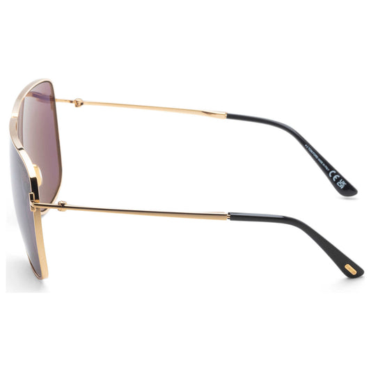 Left view of Tom Ford Huxley Men's Sunglasses FT1159-30A-68