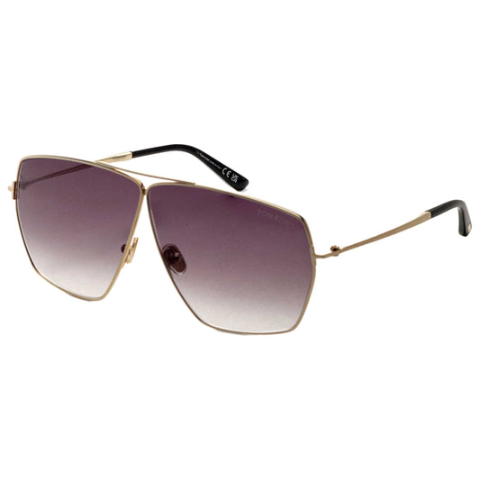 Front view of Tom Ford Stella Women's Sunglasses FT1185-30B-67