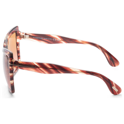 Left view of Tom Ford Fiore Women's Sunglasses FT1195-54F-63