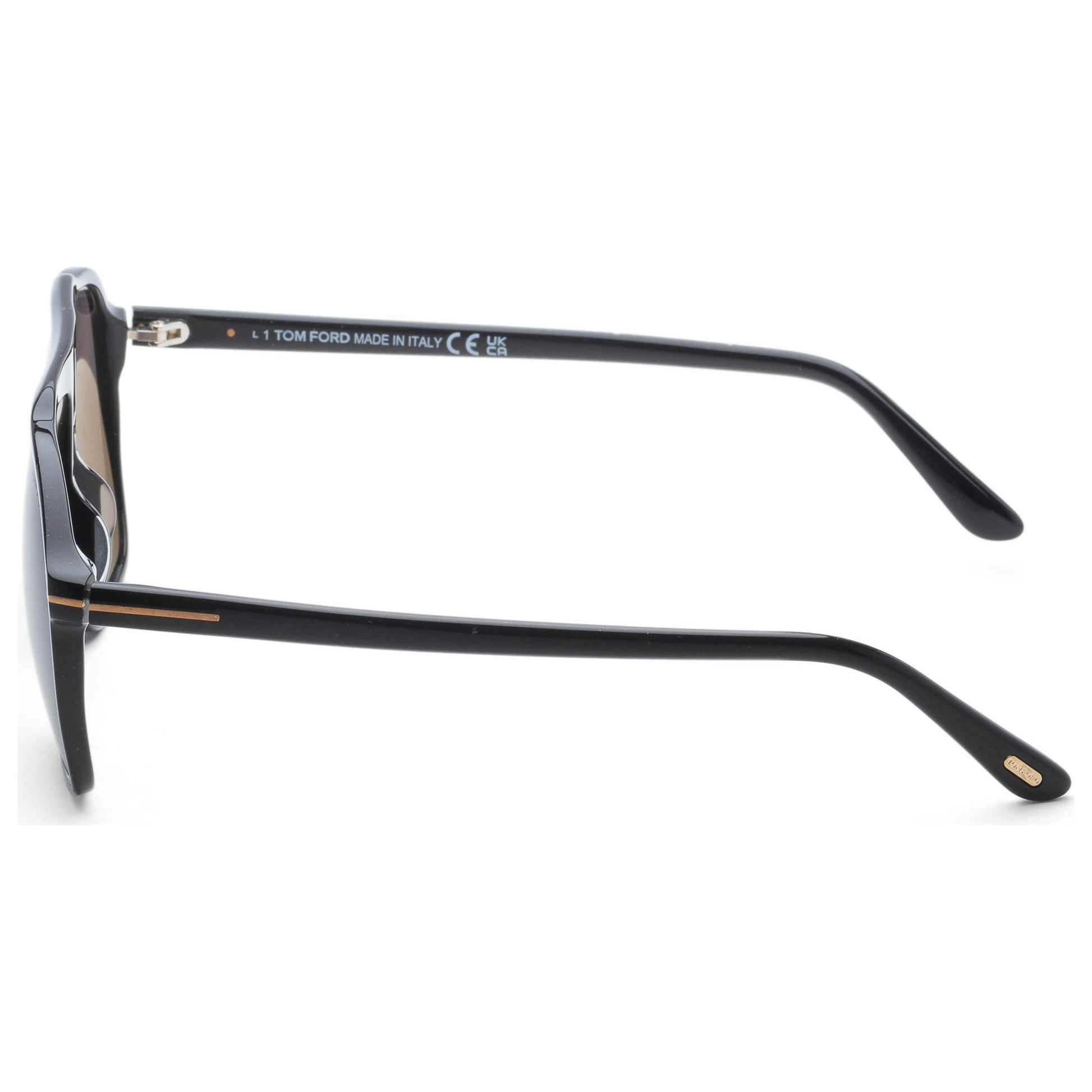 Left view of Tom Ford Fashion Men's Sunglasses FT1209-01A-56