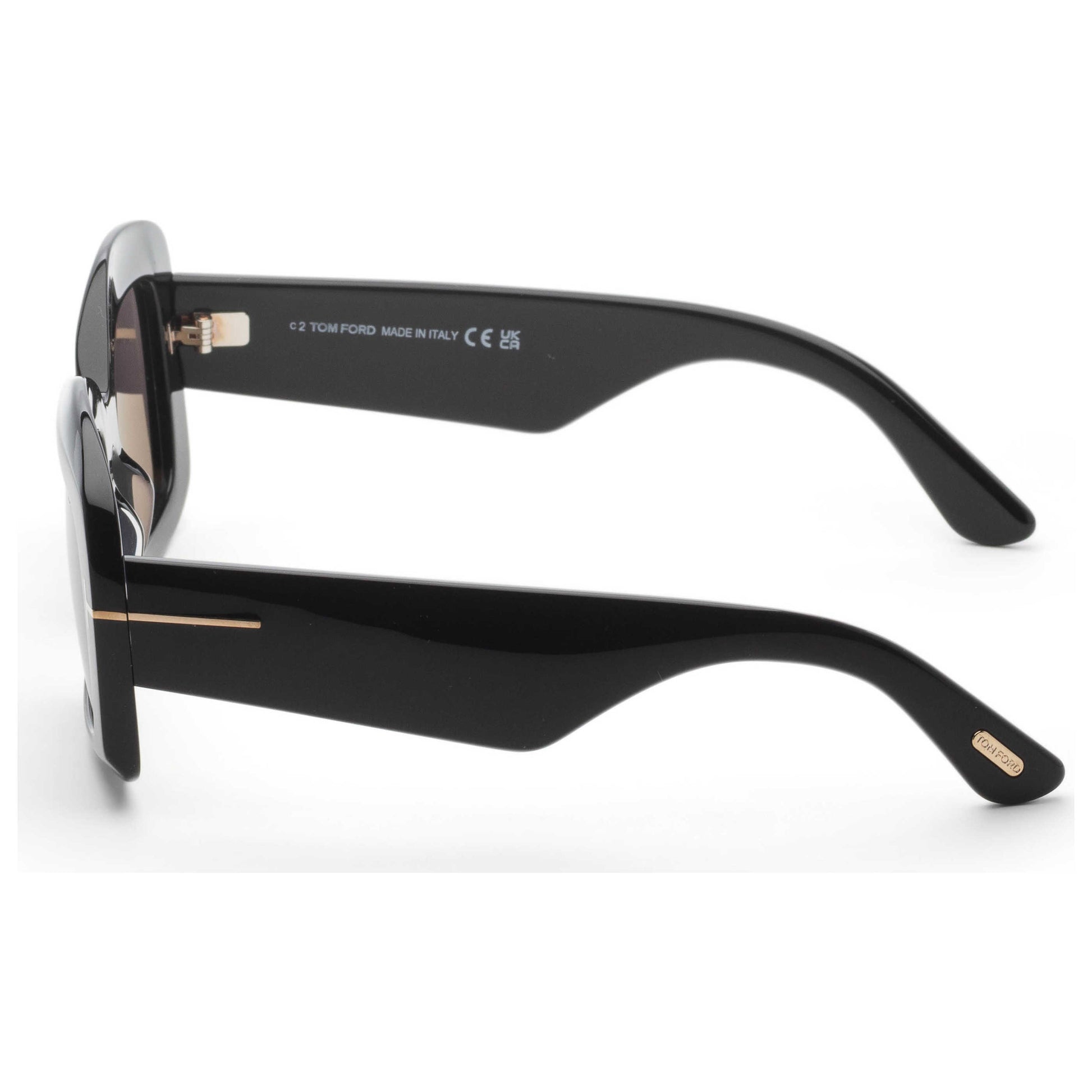 Tom Ford Venetia Women's Sunglasses FT1218-01A-53 - Image #3