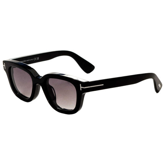 Front view of Tom Ford Men's Sunglasses FT1274-D-01B-49