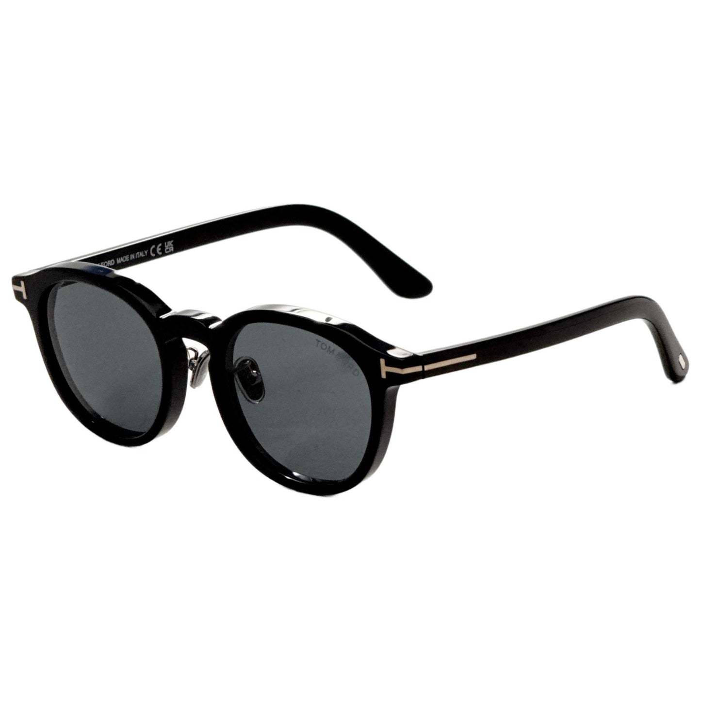 Front view of Tom Ford Men's Sunglasses FT1277-D-01A-50