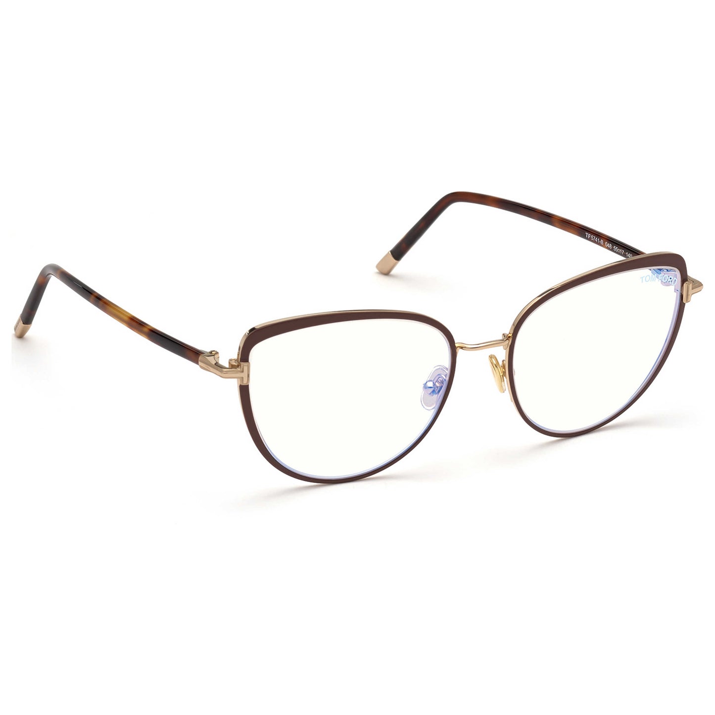 Front view of Tom Ford Fashion Women's Opticals FT5741-B-04855
