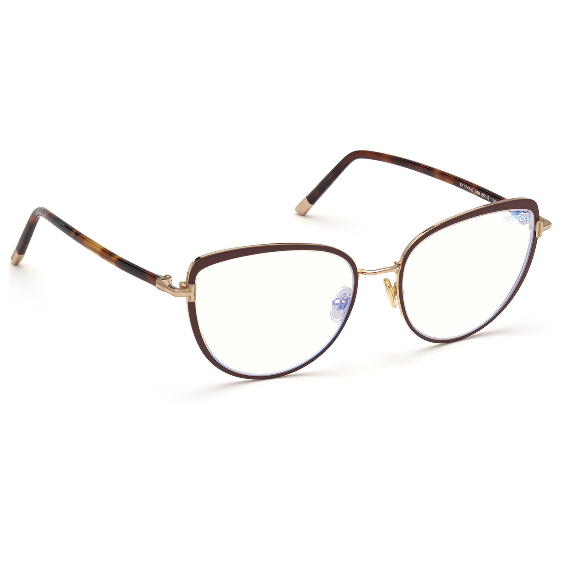 Front view of Tom Ford Fashion Women's Opticals FT5741-B-04855