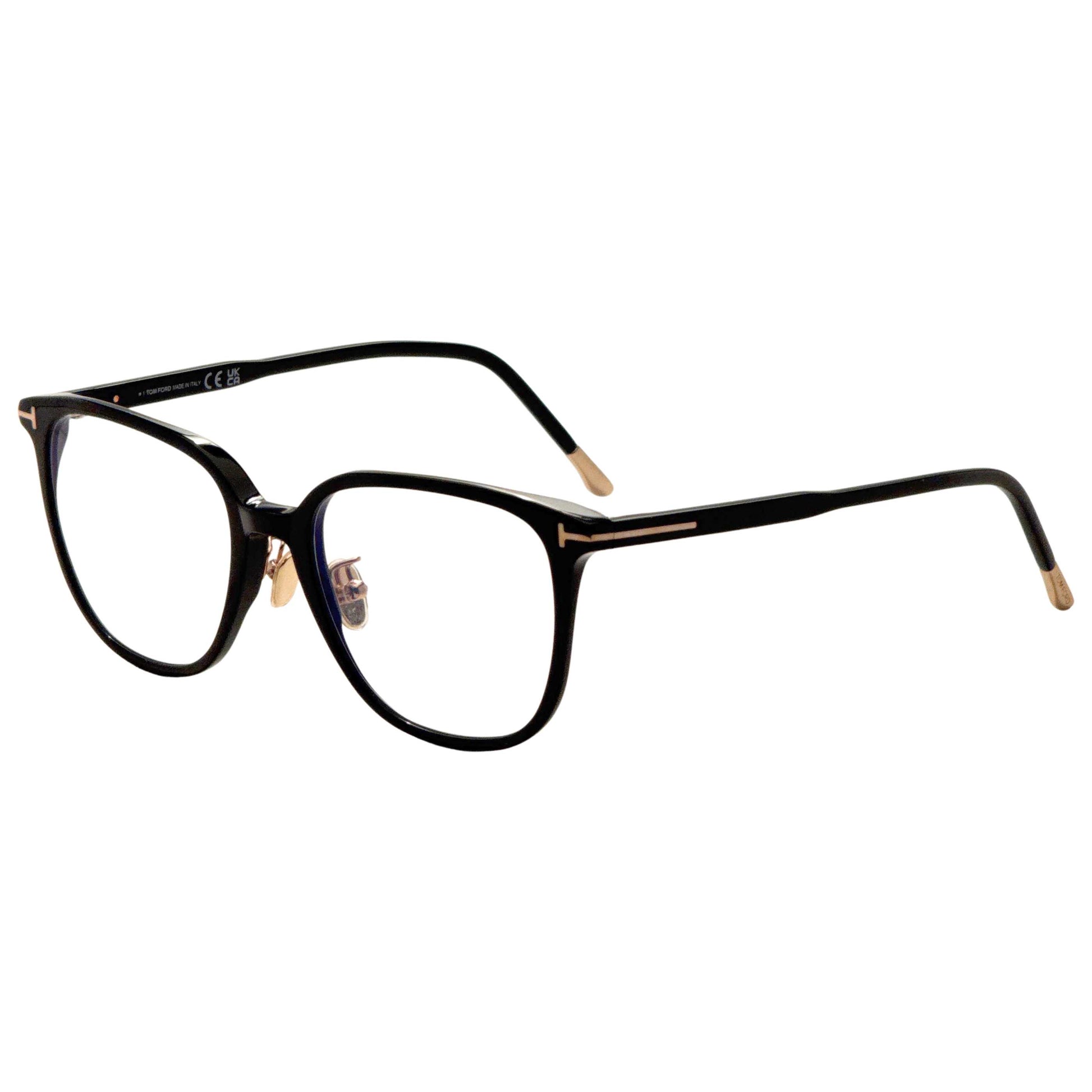Front view of Tom Ford T-Logo Women's Opticals FT5778-D-B-001-53