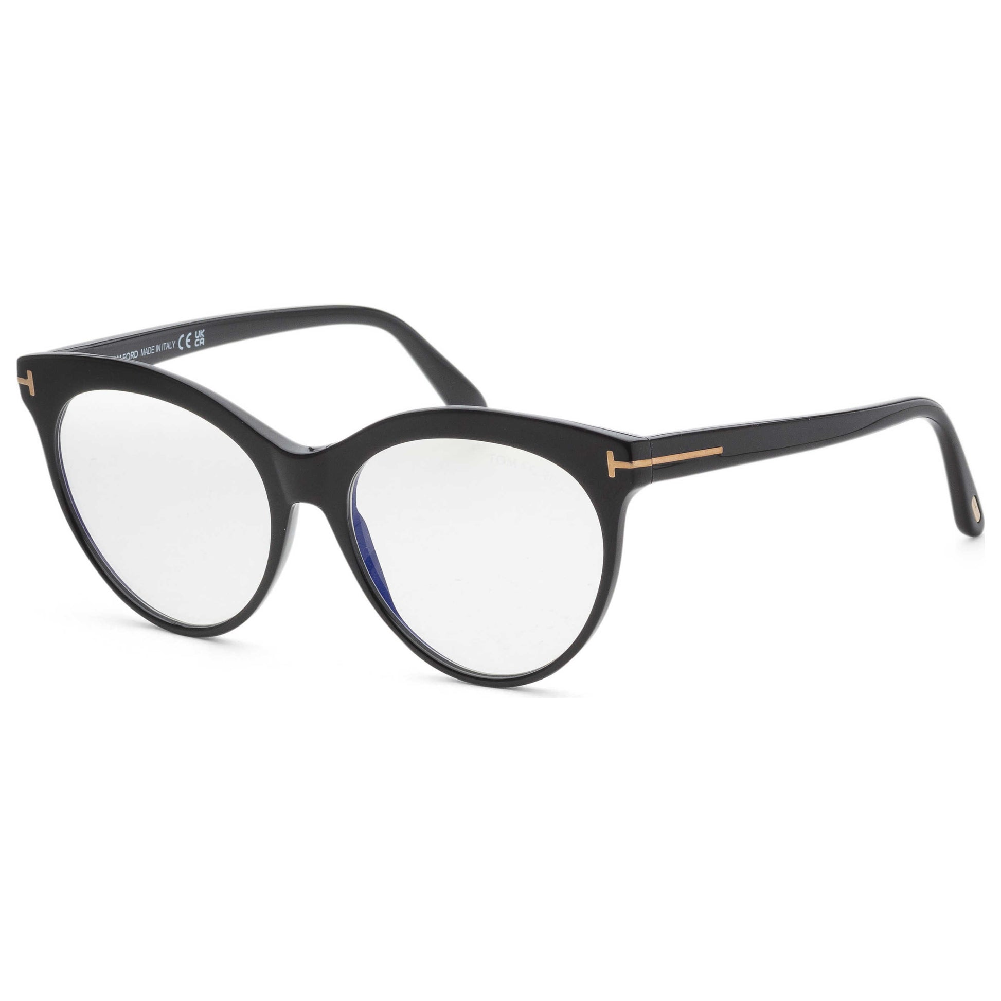 Front view of Tom Ford T-Logo Women's Opticals FT5827-B-001-55