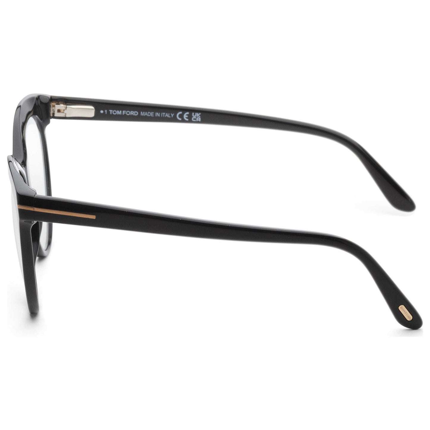 Left view of Tom Ford T-Logo Women's Opticals FT5827-B-001-55