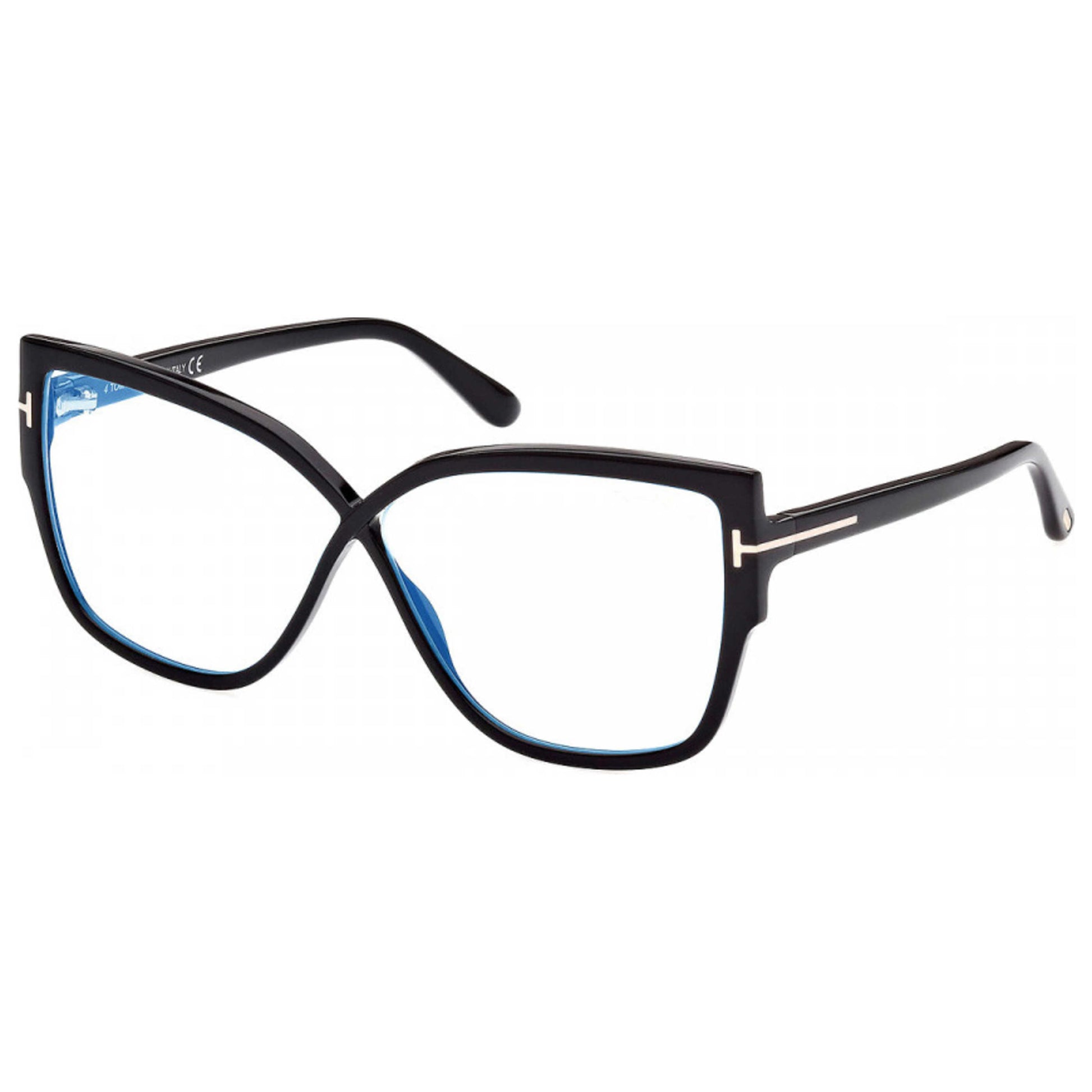 Front view of Tom Ford T-Logo Women's Opticals FT5828-B-001-60
