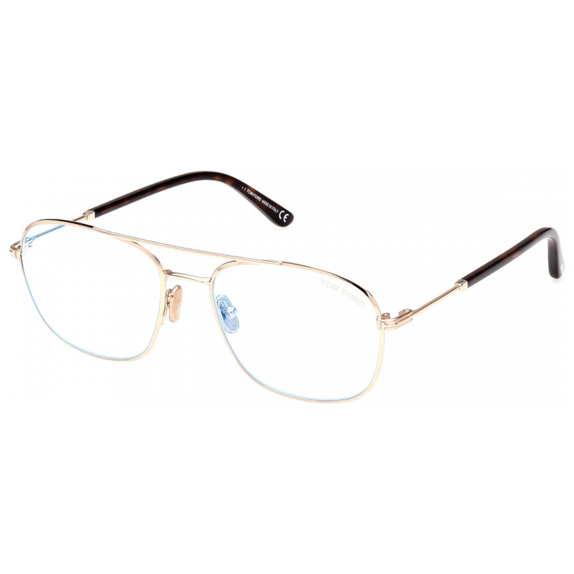 Front view of Tom Ford T-Logo Men's Opticals FT5830-B-028-54