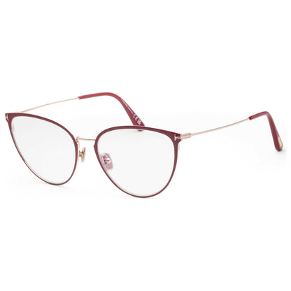 Front view of Tom Ford T-Logo Women's Opticals FT5840-B-066-56