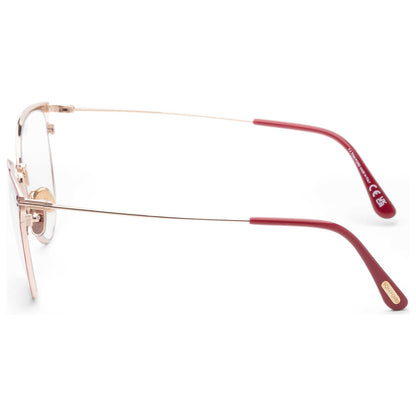 Left view of Tom Ford T-Logo Women's Opticals FT5840-B-066-56
