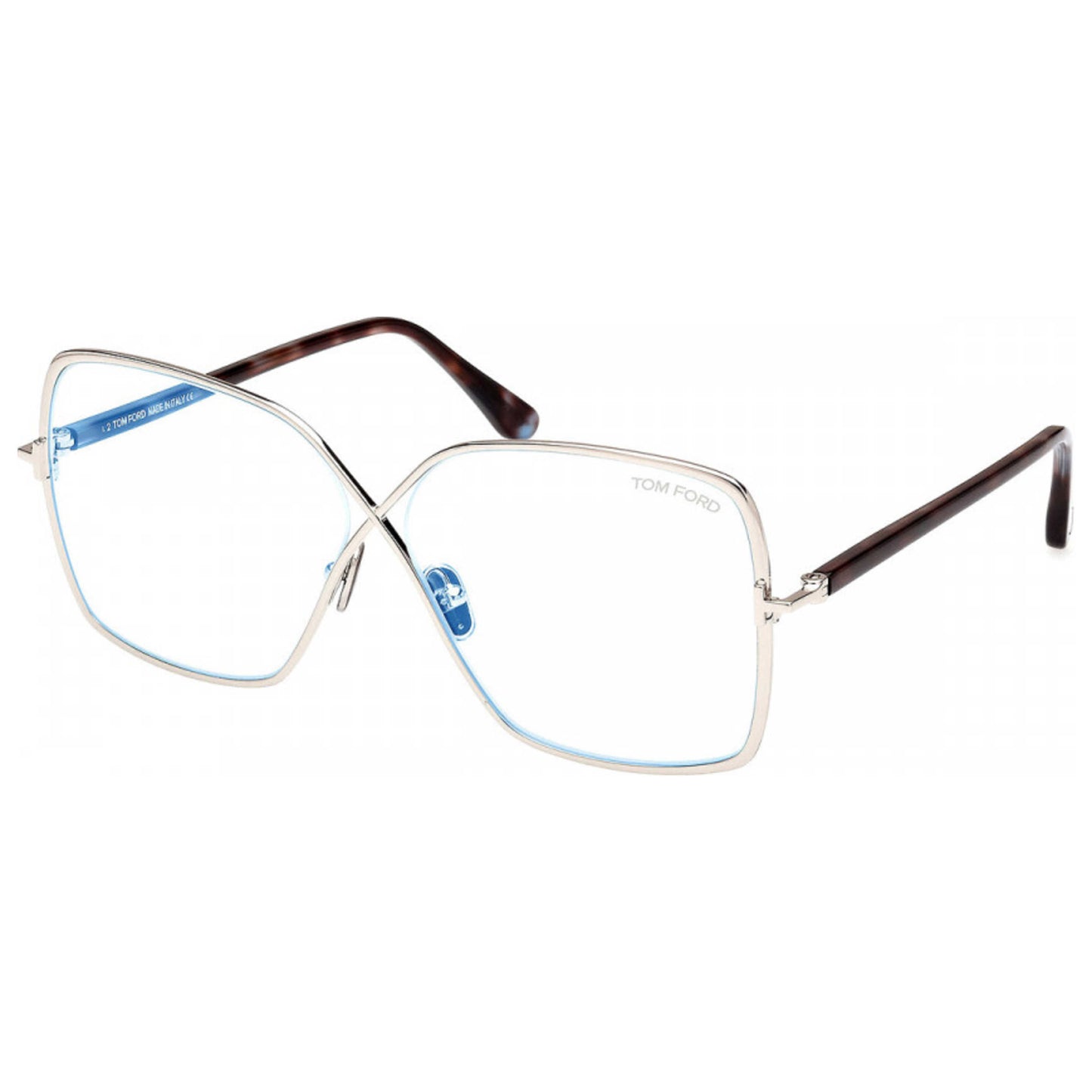 Front view of Tom Ford T-Logo Women's Opticals FT5841-B-016-59
